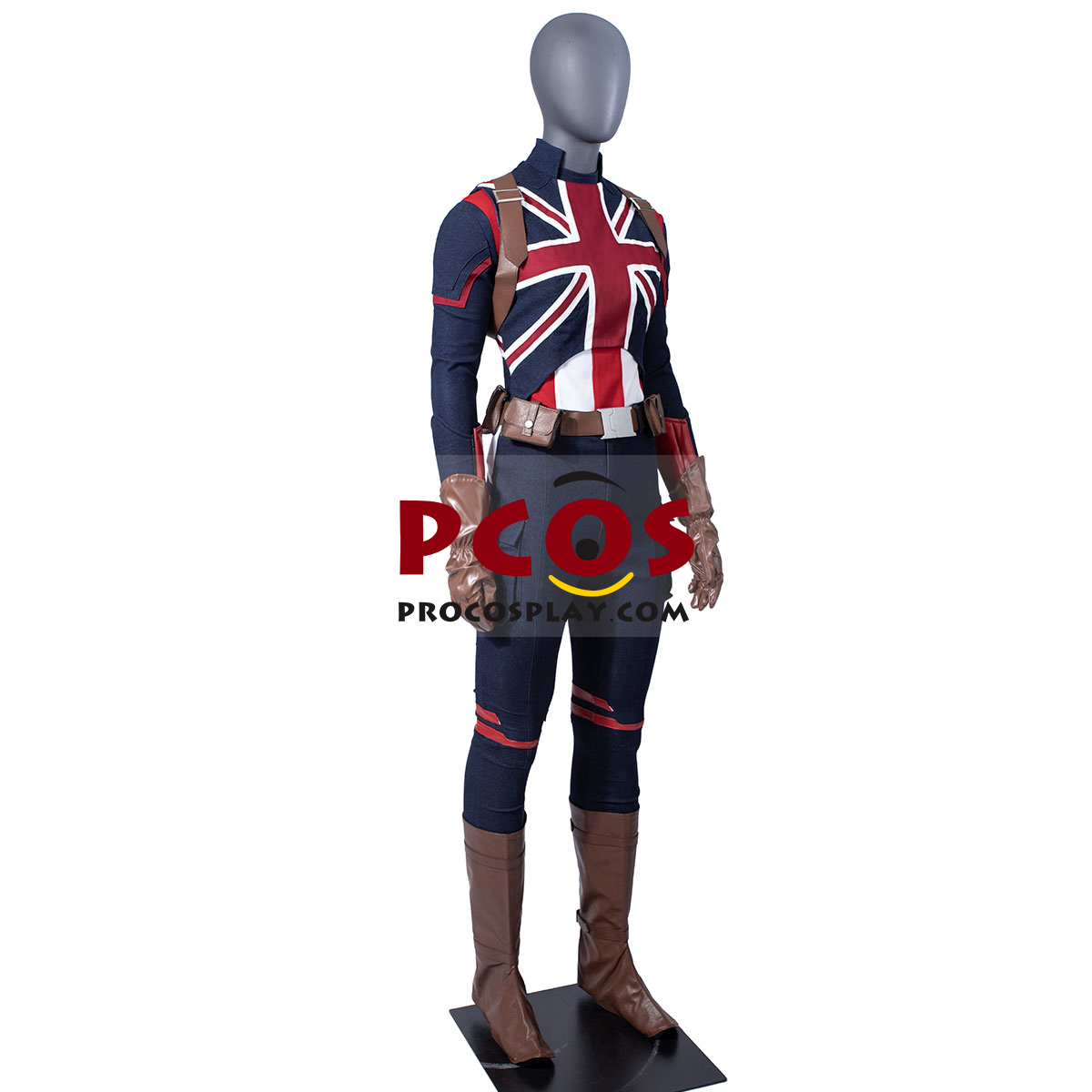 What If...? Peggy Carter Captain Carter Cosplay Costume C00678 6 What If...? Peggy Carter Captain Carter Cosplay Costume C00678 - Image 4