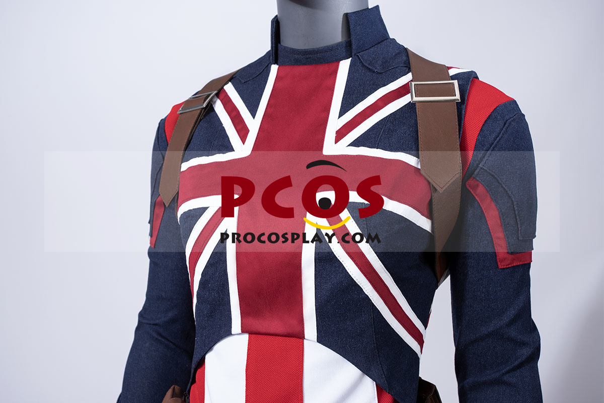 What If...? Peggy Carter Captain Carter Cosplay Costume C00678 8 What If...? Peggy Carter Captain Carter Cosplay Costume C00678 - Image 6