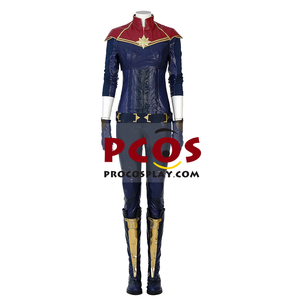 New Carol Danvers Cosplay Costume C07123 4 New Carol Danvers Cosplay Costume C07123 - Image 2