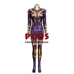 Titans Koriand'r Starfire Cosplay Costume C07570