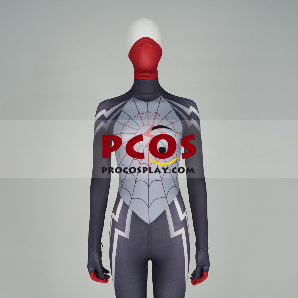 Comics Silk Cindy Moon Cosplay Costume C07194 6 Comics Silk Cindy Moon Cosplay Costume C07194 - Image 4